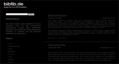 Desktop Screenshot of bibfib.de